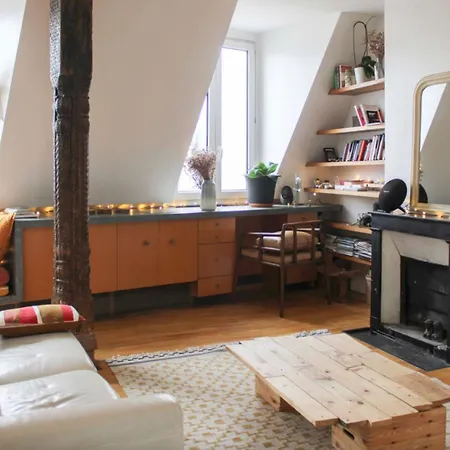 In The Center Of The Marais - 120 M With Terrace Apartment